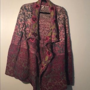 Free People Long Wool Sweater